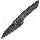 Bestech VK-Navi - Blackwash - Titanium foldekniv, sort