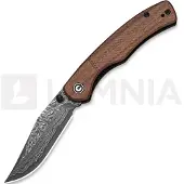 CIVIVI Clingman Damascus, Guibourtia