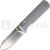 Vosteed Vombat - Zulu Satin - Aluminium foldekniv, grå