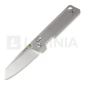 Vosteed Parallel - Satin - Titanium foldekniv, grå