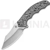 CIVIVI Pentad foldekniv, Black/White Vortex Micarta, Satin