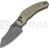 Kizer Cutlery Bulldog Clutch Lock Grn Mic