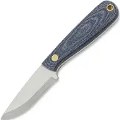 Brisa Necker 70, Scandi, blue jeans micarta, kydex