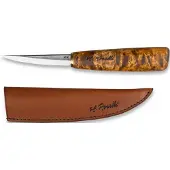 Roselli Carving knife RIR112 Carbon Steel, Curly birch, woodcarving knife
