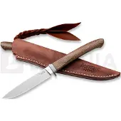 Lionsteel Ago - Green Сanvas micarta kniv