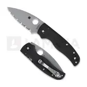 Spyderco Shaman Lightweight foldekniv, spyderedge