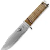 Fällkniven NL4L Frey - Lam. VG7 - Leather kniv