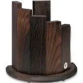 Böker Germany Makassar 030402 knife block for 7 knives, Brown