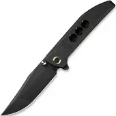 We Knife Ezinta, Black Titanium, Black Stonewash