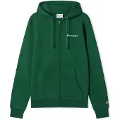Champion Sweatjakke mørkegrøn / hvid