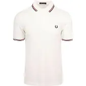 Fred perry poloshirt M3600 off white T60 Hvid måle