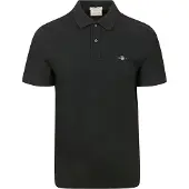 Gant Shield Piqué Poloshirt Sort måle