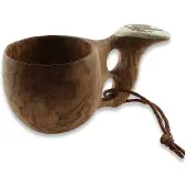 Pahantekijä Pellosta Moose Antler Kuksa, Curly, Capercaillie, 2 holes