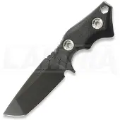 1881 Knifeworks Micro Tanto kniv, Black G-10