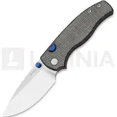 Kizer Cutlery Glaux 14C28N foldekniv, Black Norplex Ultrex, Satin