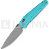 Bestech Mothus - Blastwash - G10 foldekniv, light blue