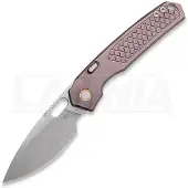 Vosteed Psyop 332 - Stonewash - Titanium foldekniv, violet