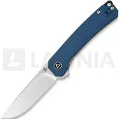 QSP Knife Osprey Linerlock Blue Micarta foldekniv