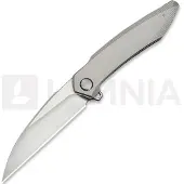 We Knife Fluxor, Gray Titanium, Satin
