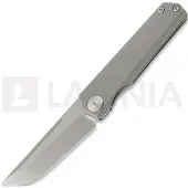 Maxace Baby Racoon Dog foldekniv, Smooth Titanium