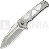 We Knife Sylox foldekniv, Gray Ti/Mother Of Pearl, Satin