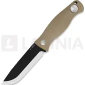 Kizer Cutlery Polaris 1095 kniv, Tan G-10