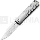 Böker Germany BRLW Meteorite Damast Platinum Edition foldekniv