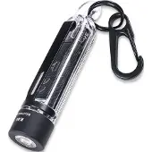 Nextorch Lygte K40 300/700lm/78m 180mAh/USB-C opladelig m nøglering Hvid/rød/blå/UV + strobelys