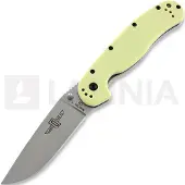 Ontario RAT-1 D2 foldekniv, tan