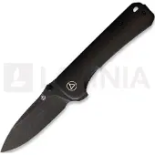 QSP Knife Hawk foldekniv, ebony, sort