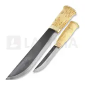 Kauhavan Puukkopaja Double Leuku 210 kniv, natural
