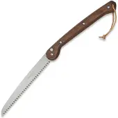 Woxna Ljusnan 250 mm + Alfta leather sheath sav, cognac