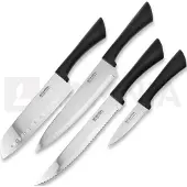Hen & Rooster Kitchen Set Black ABS