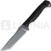 Toor Krypteia T kniv, Black G-10, Gray Gun-Kote