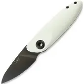 ANV Knives Z070 - Sleipner DLC - GRNPU foldekniv, mintwhite