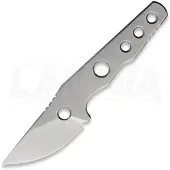Petrified Fish Bison - Stonewash halskniv