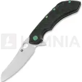 Olamic cutlery Wayfarer 247 Mouflon foldekniv, Dark Matter, Green