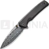 We Knife Subjugator Hakkapella Damasteel foldekniv