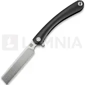 Artisan Cutlery Orthodox Framelock Damascus foldekniv, sort