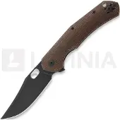 GiantMouse ACE Jutland Burlap Micarta kniv