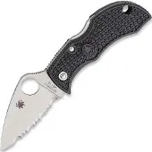 Spyderco Manbug, Black, Lightweight, Leaf, SpyderEdge