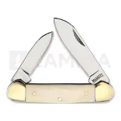 Marbles Canoe White Smooth Bone