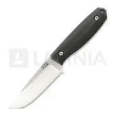 Za Pas BE2 kniv, Black G-10, Satin
