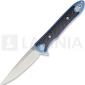 Artisan Cutlery Shark Framelock CPM S35VN Small foldekniv, blå