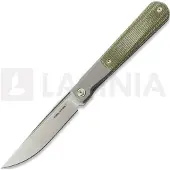 RealSteel Real Barlow RB-7, Titanium & Green Micarta