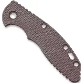 Hinderer 3.0 XM-18 Scale Textured Micarta Burgundy handle scales