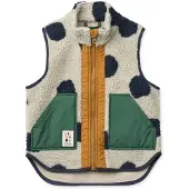 Liewood Vest 'Noam' navy / safran / stone / siv