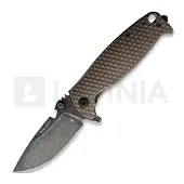 Dpx HEST F Framelock foldekniv, bronze