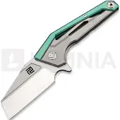 Artisan Cutlery Ravine Framelock M390 foldekniv, grøn