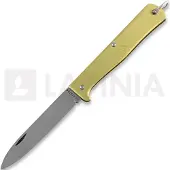 Otter Mercator Carbon foldekniv, small, brass